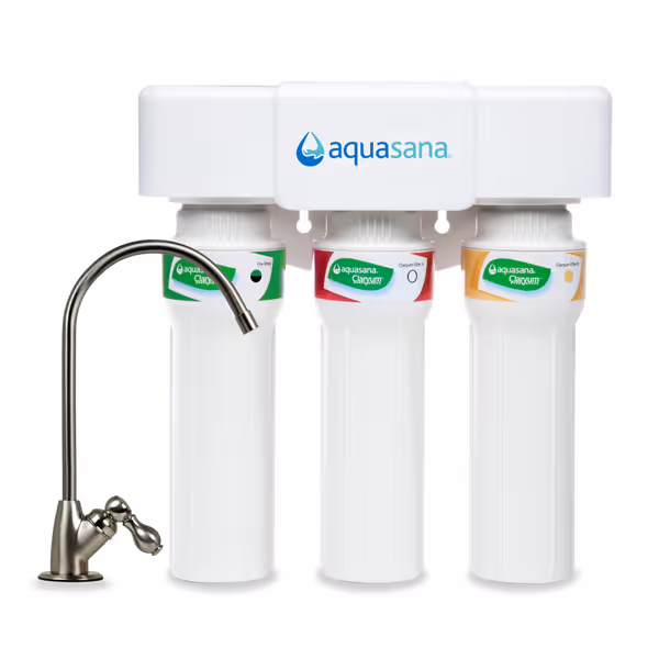 Aquasana 3-Stage Max Flow Under Sink Filter